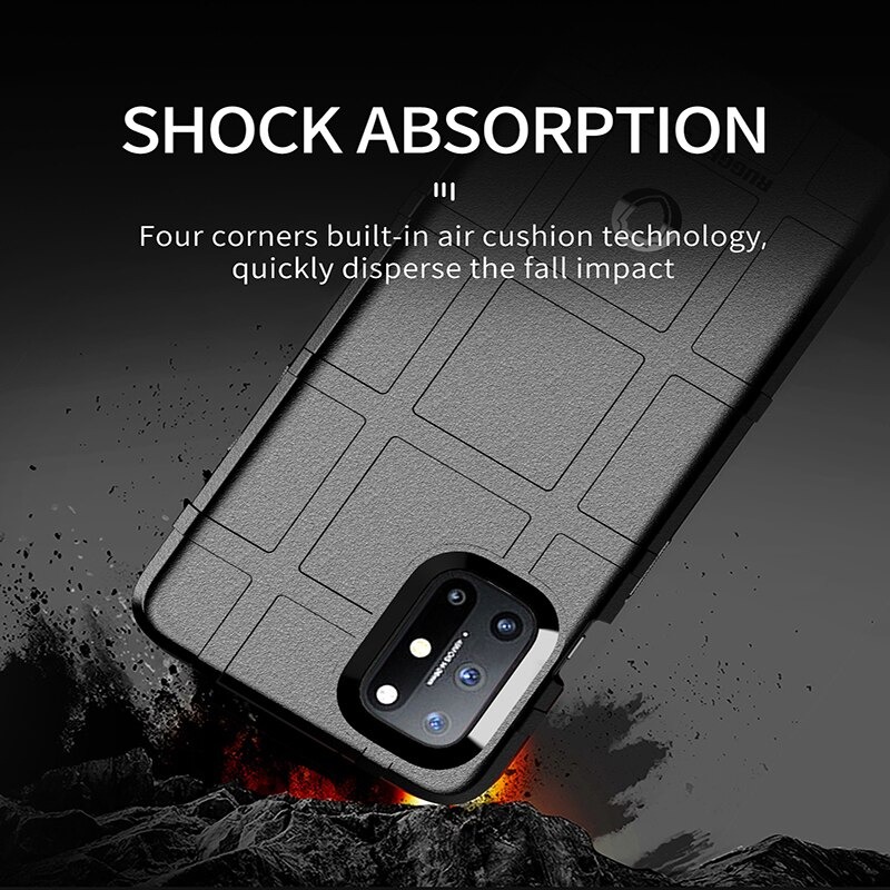 เคส Samsung Galaxy A42 5G #เคสฝาหลัง Rugged Shield Series Soft Silicone Shock Absorption Matte กันกระแทก