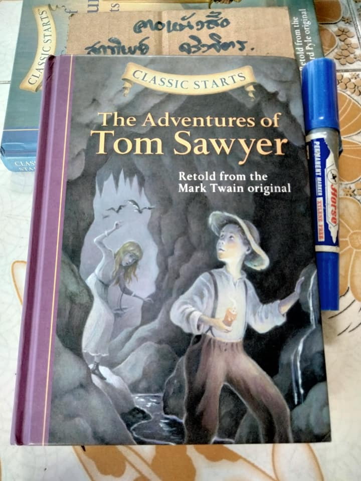 The Adventures of Tom Sawyer นิยายภาษาอังกฤษ ชุด Classic Starts (ปกแข็ง)
