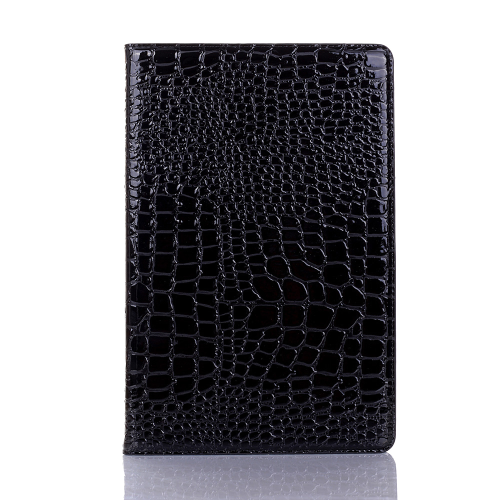 เคส Samsung Galaxy Tab S5e SM-T720 #เคสฝาพับแบบกระเป๋าสตางค์ลายผิวหนังจระเข้ Crocodile Texture