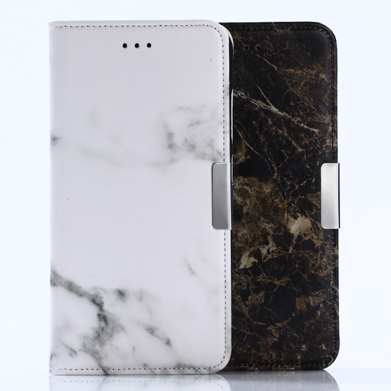 เคส Asus Zenfone 3 Zoom ZE553KL รูปแบบกระเป๋าสตางค์ลายหินอ่อนหนัง PU