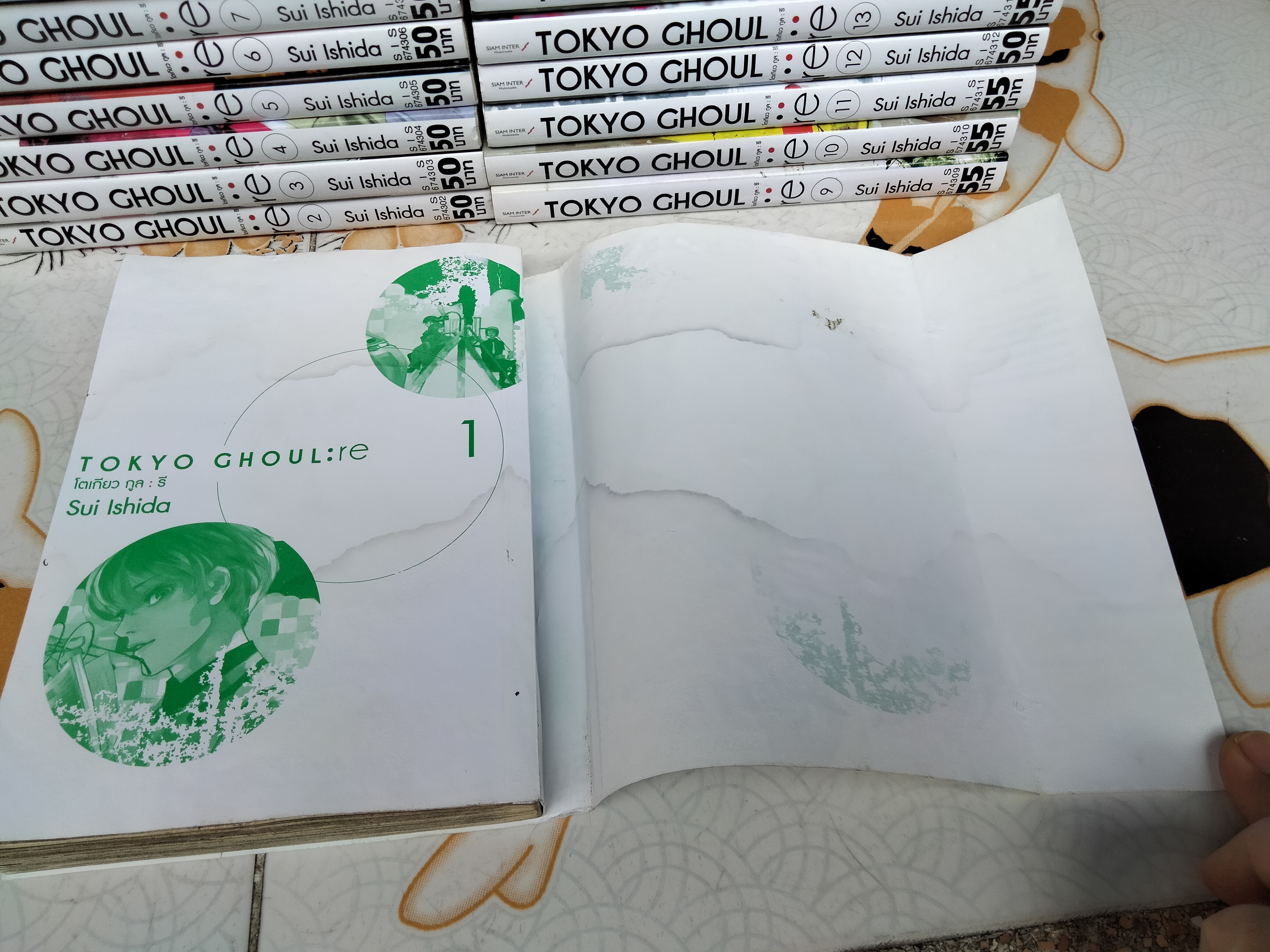 TOKYO GHOUL : re ครบชุด 16 เล่มจบ **สินค้าหมด**