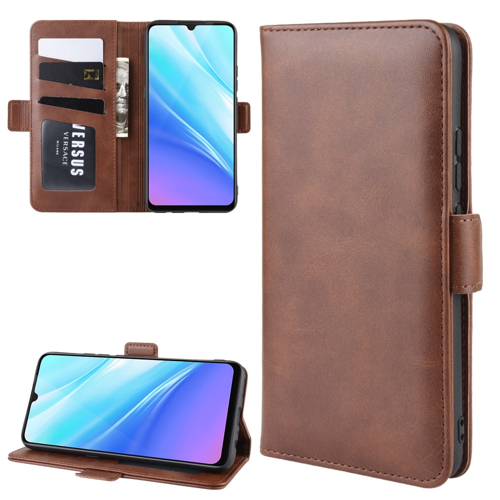Case Vivo S1 #เคสฝาพับหนัง PU มีแถบปิดแม่เหล็กสไตล์กระเป๋าสตางค์