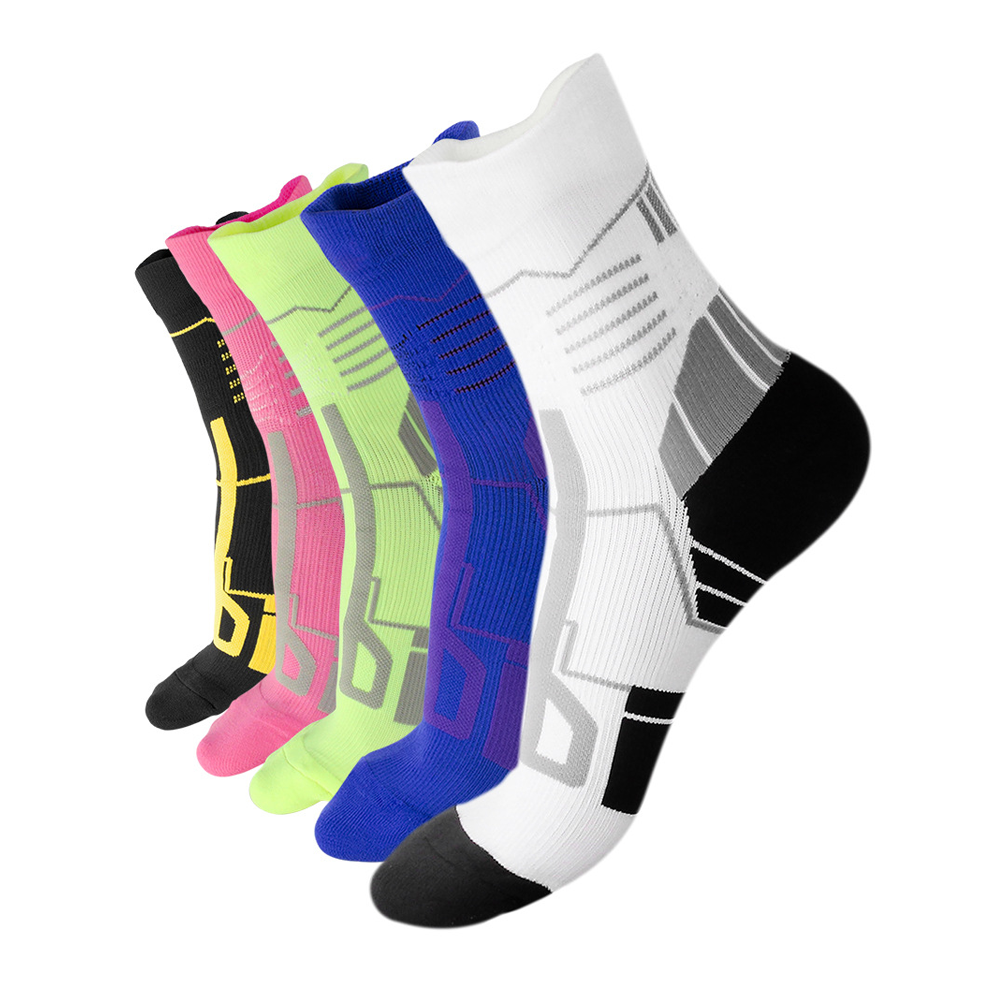 ถุงเท้าวิ่งข้อสั้นเหนือตาตุ่ม สำหรับวิ่งมาราธอน หนานุ่มใส่สบายระบายอากาศดี (N16)