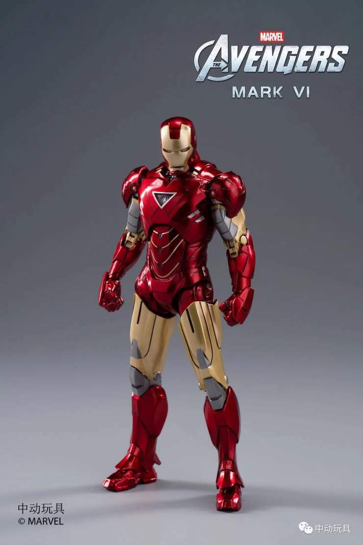 ZD Toys Marvel Ironman Mark VI MK 6