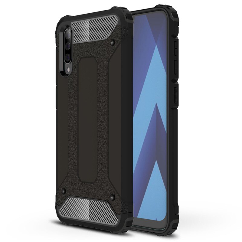 เคส Huawei Y9s #เคสฝาหลังเกราะป้องกัน ไฮบริด พลาสติก+TPU Heavy Duty Rugged Hybrid