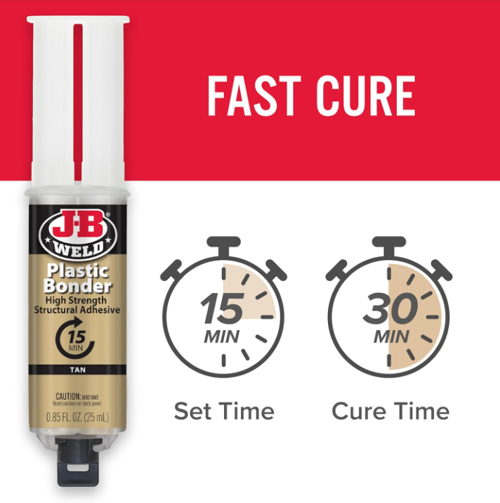 (J-B Weld) Plastic Bonder And PlasticWeld 25ml อีพ็อกซี่ กาวติดพลาสติก กาวอุดช่องว่าง กาวเชื่อม