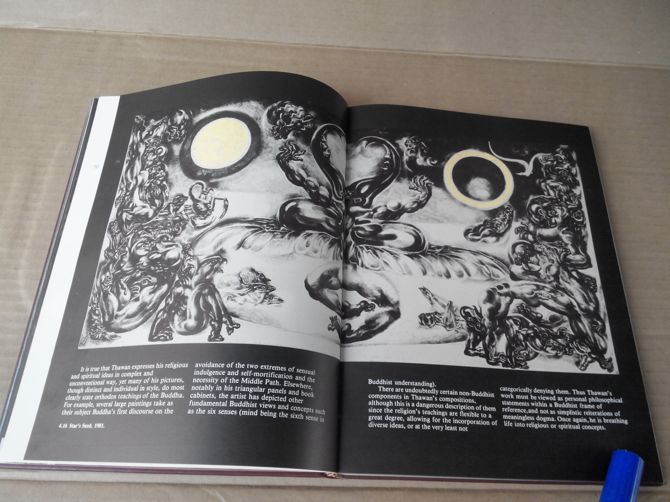 TEN CONTEMPORARY THAI ARTISTS - The Spirit of Siam in Modern Art พิมพ์ปี 2527 (ไม่มีใบหุ้มปก)