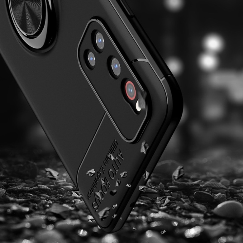 Case Vivo V19 #เคสฝาหลัง TPU มีแหวนสวมนิ้ว Rotate Finger Ring Back Cover Soft Silicone Phone Casing