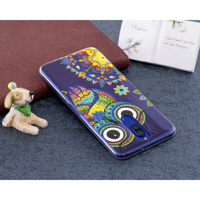 เคส Huawei nova 2i #เคสฝาหลัง TPU รูปแบบการพิมพ์ลายและเรืองแสงมองเห็นในที่มืดได้ดี