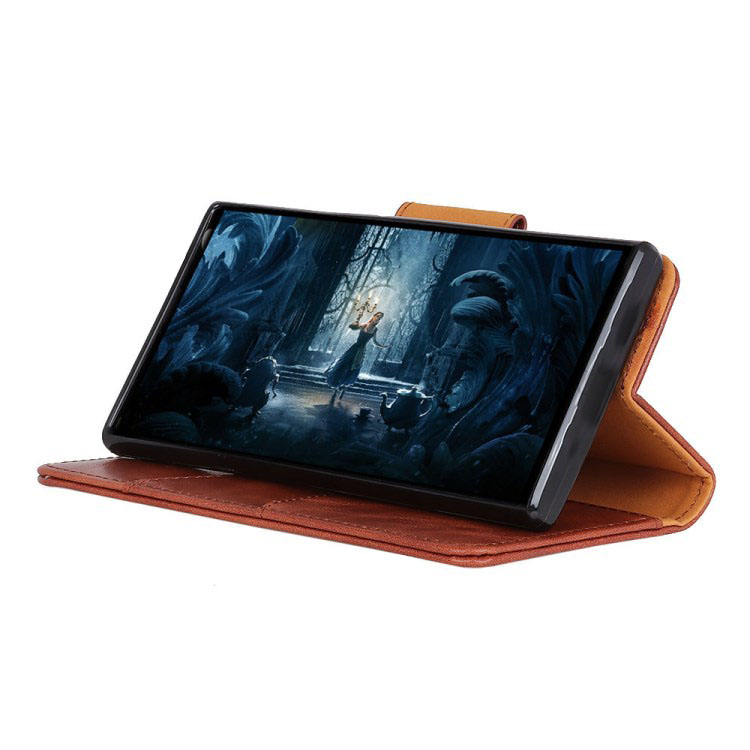 เคส Xiaomi Mi Mix 3 #เคสฝาพับหนังแยกคุณภาพดี Crazy Horse Split Leather Wallet