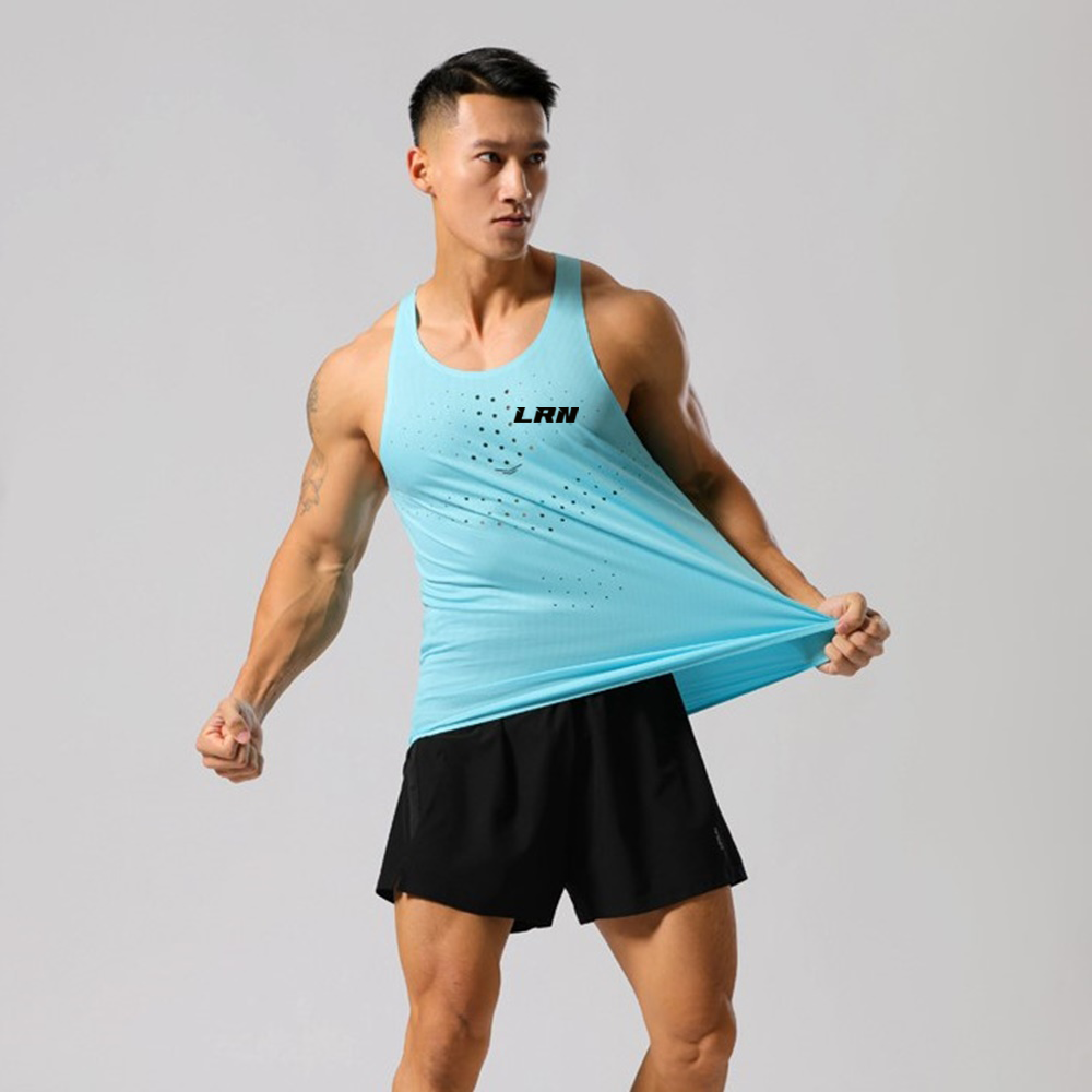 เสื้อกล้ามวิ่ง ชาย หญิง คอกลมน้ำหนักเบา 90 กรัม ใส่สบาย ใยผ้าคุณภาพสูง ไม่อมเหงื่อแห้งเร็ว (S30)