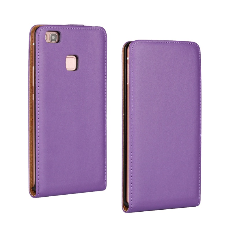 Case Huawei P9 Lite Vertical Flip Genuine Split Leather Cover