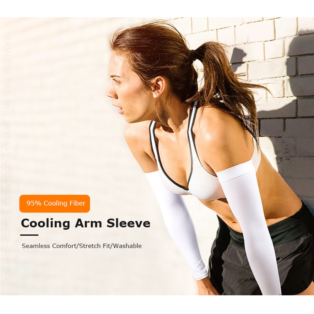 ปลอกแขนกันแดด ปลอกแขนกันยูวี AONIJIE แบบสวมนิ้วโป้ง(E01)