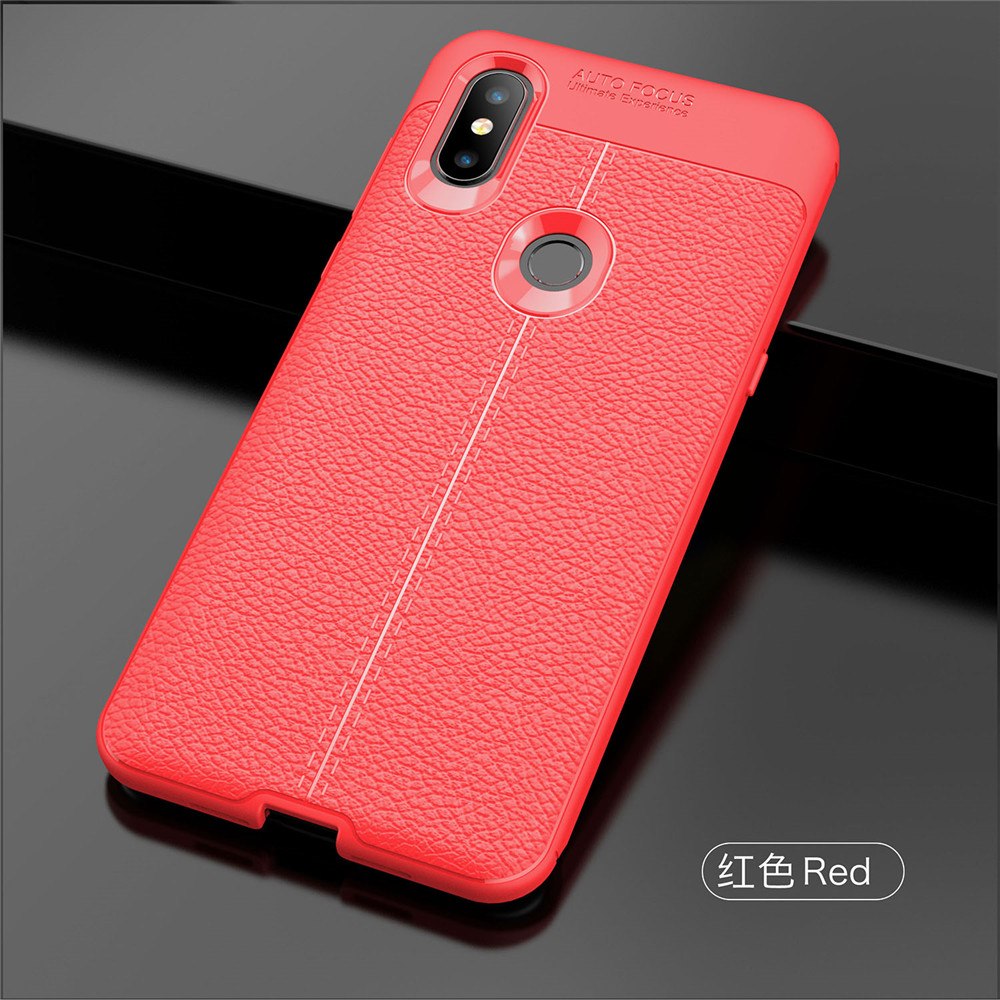 Case Xiaomi Mi Mix 3 #เคสฝาหลัง TPU ผิวลิ้นจี่ช่วยป้องกันลายนิ้วมือและกันลื่นได้ดี