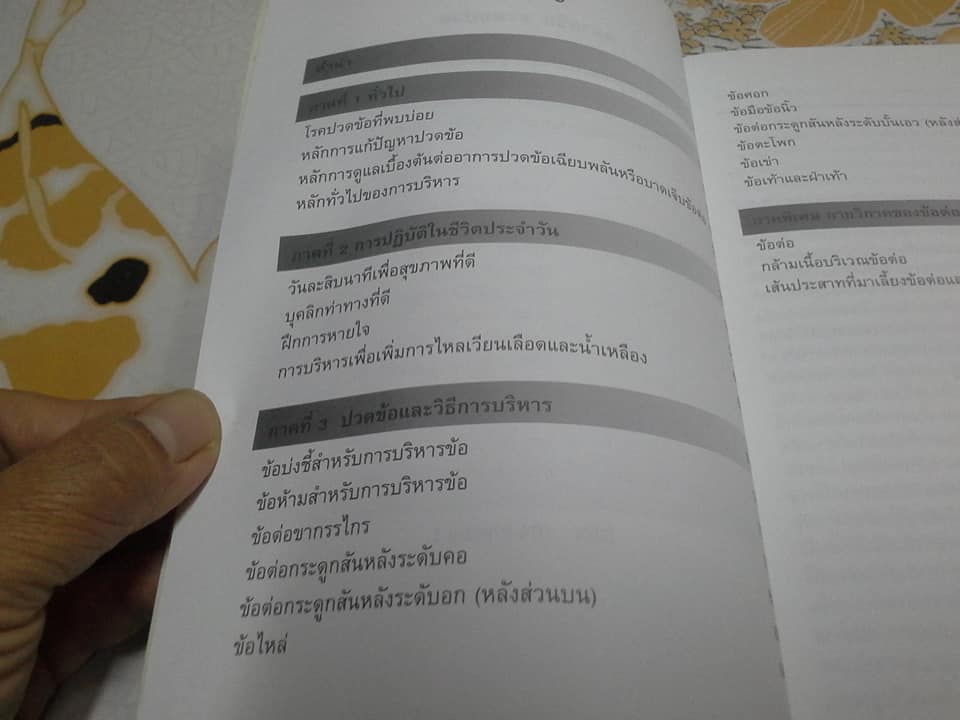 คลายข้อ ชะลอปวด - คู่มือบริหารเพื่อป้องกันและรักษาอาการปวดข้อ โดย ผศ.ประโยชน์ บุญสินสุข, สุมนา ตันฑเศรษฐี, รุ่งทิวา ชาญพิทยานุกูลกิจ **สินค้าหมด**
