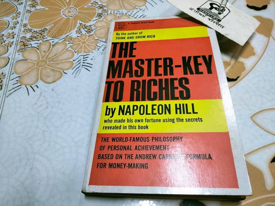 The master key to riches by Napoleon Hill ฉบับภาษาอังกฤษ