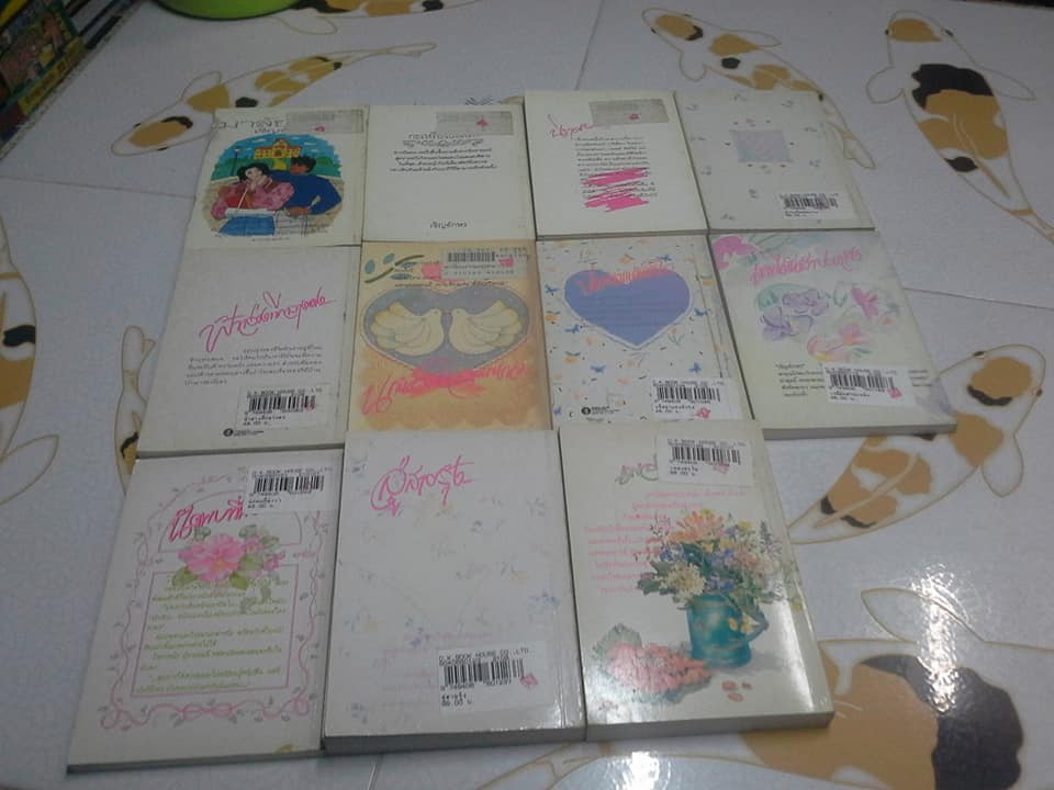 นิยาย ผลงานของ เชิญอักษร ขายยกชุด รวม 11 เรื่อง (ยังไม่ครบ) **สินค้าหมด**