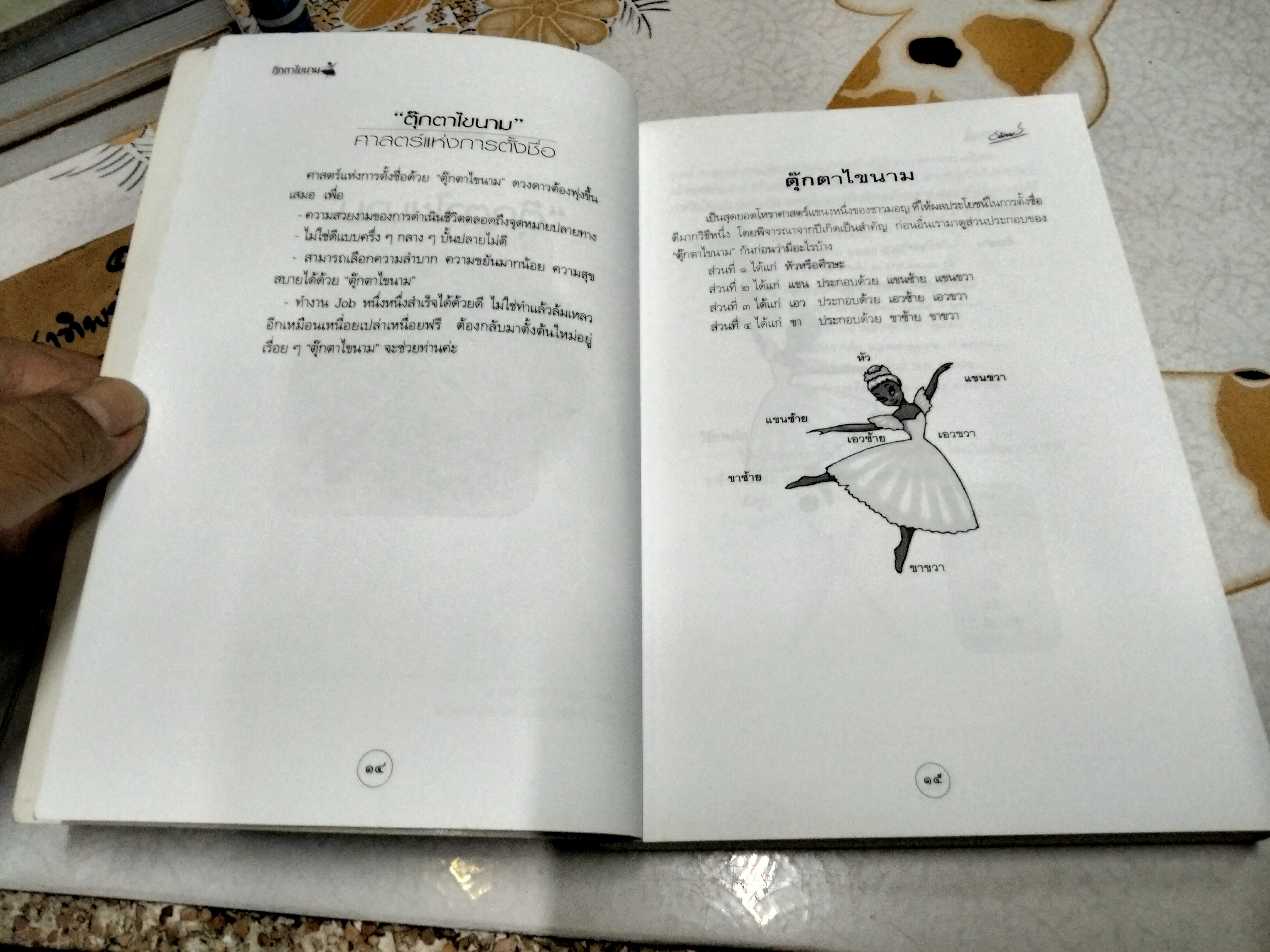 ตุ๊กตาไขนาม ศาสตร์แห่งการตั้งชื่อ โดย ธณัทอร พิมพ์ครั้งที่ 3/2546 **สินค้าหมด**