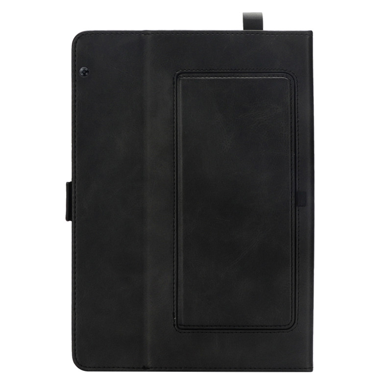 Case Huawei MediaPad T5 10 #เคสฝาพับหนัง PU ช่องเสียบการ์ดภายนอกและภายใน Flip Card Slots Stand Leather