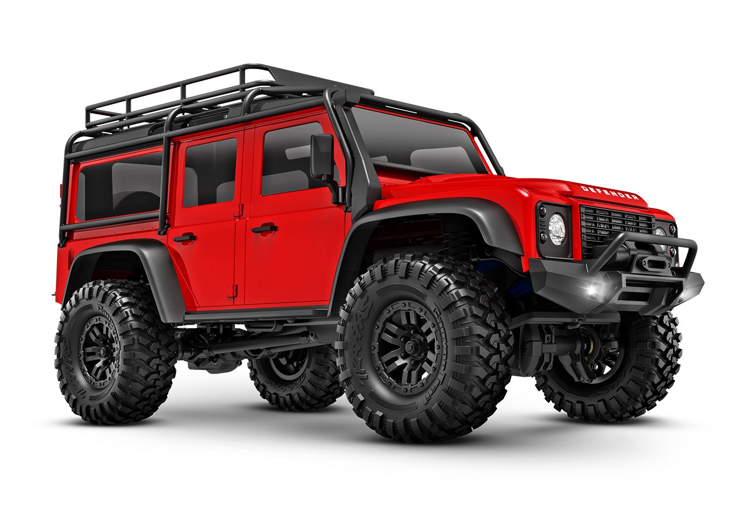 97054-1-RED 1/18 TRX-4M™ Scale and Trail® Crawler with Land Rover® Defender® Body