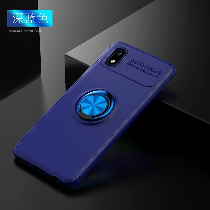 Case Samsung Galaxy A01 Core #เคสฝาหลัง TPU Finger Ring Kickstand (แผ่นโลหะแบบ Built-in)