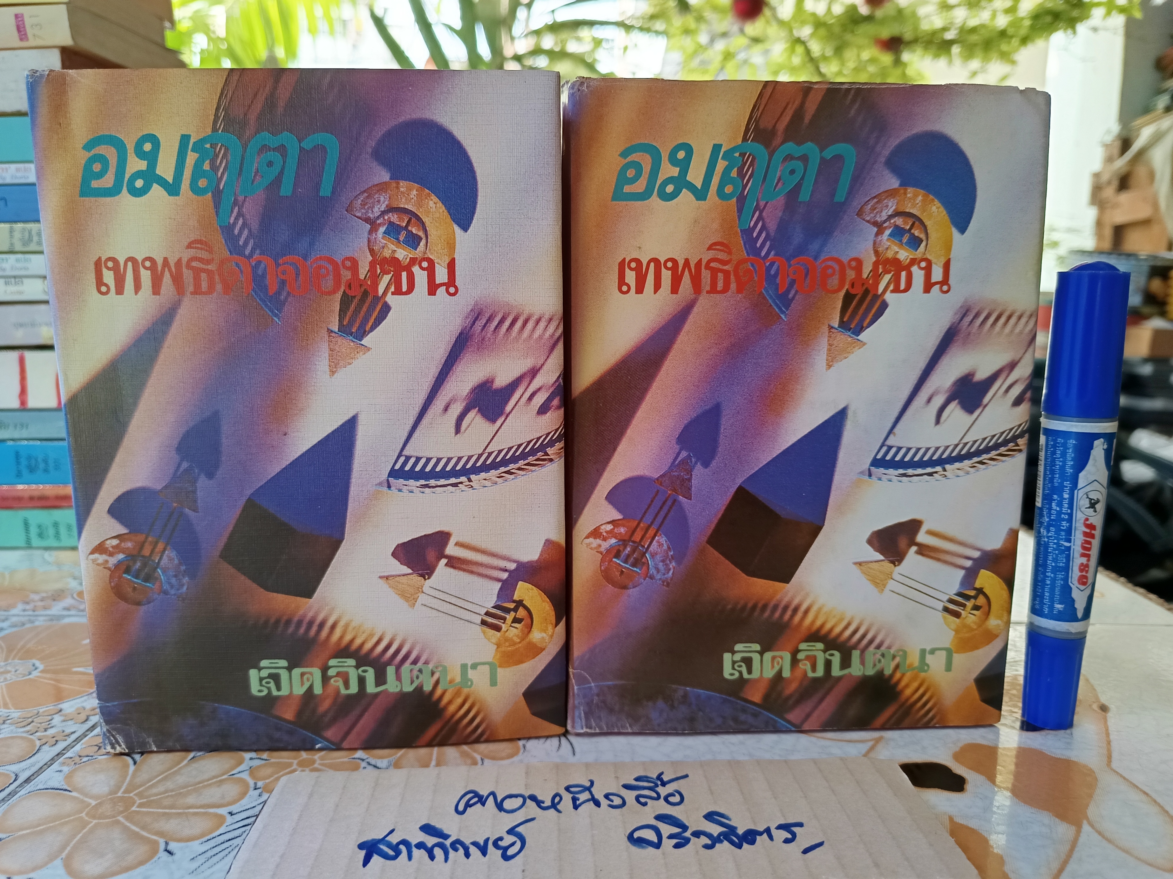 อมฤตา เทพธิดาจอมซน (2 เล่มจบ) บทประพันธ์ : เจิด จินตนา (ไพบูลย์ วงศรี , ไพบูลย์ เจียมรัตนศิลป์)