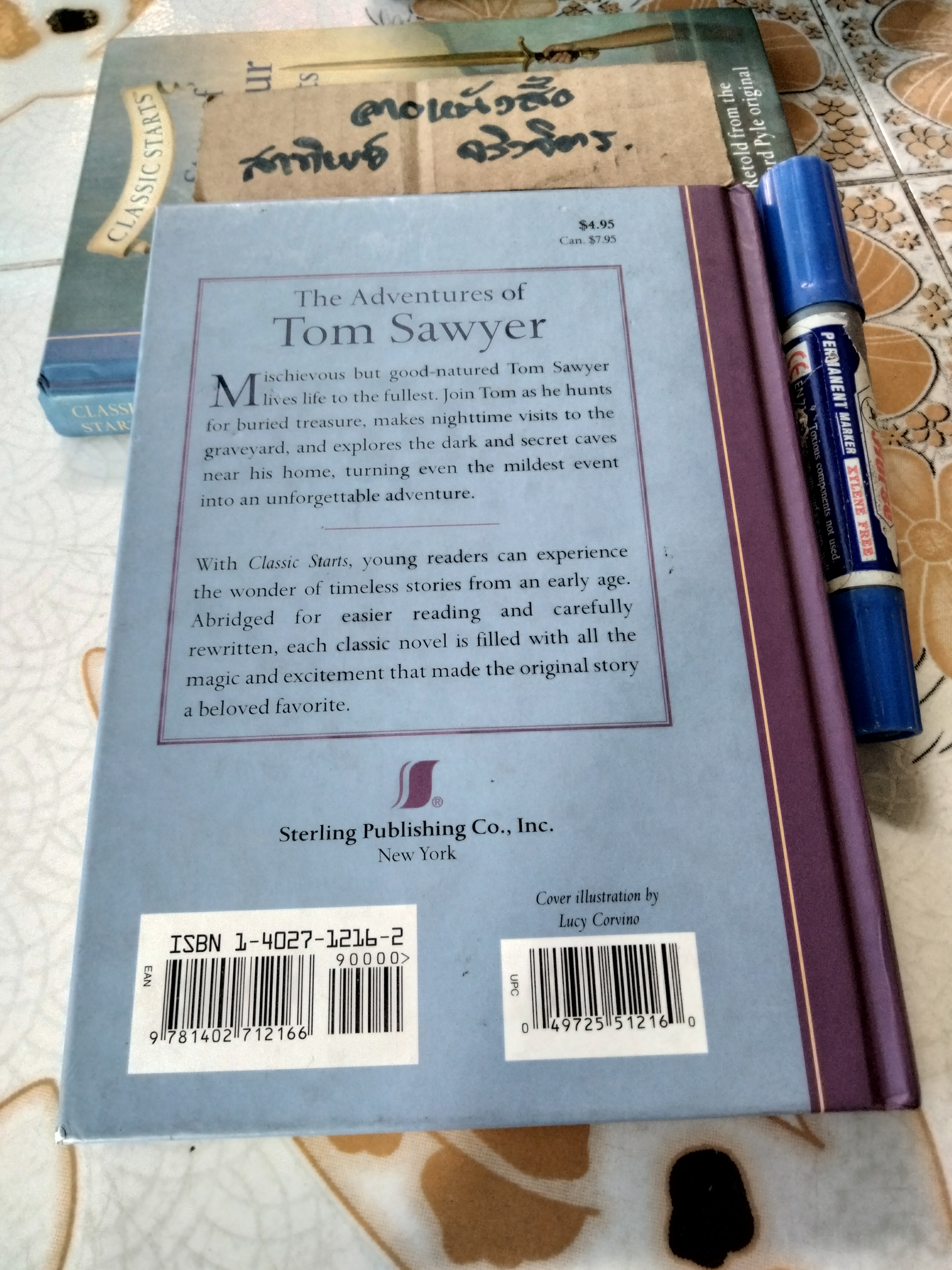 The Adventures of Tom Sawyer นิยายภาษาอังกฤษ ชุด Classic Starts (ปกแข็ง)