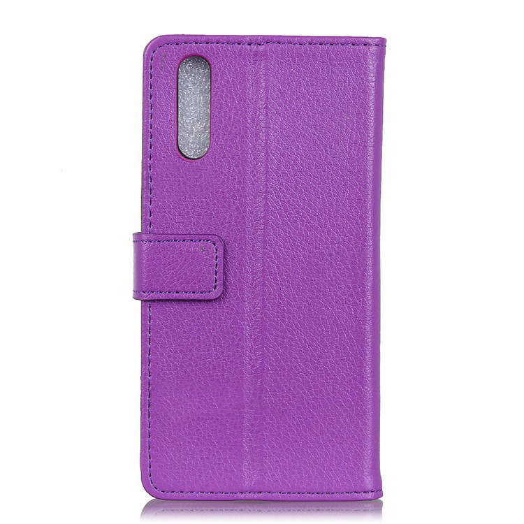 Case Huawei Y7 Pro (2019) #เคสฝาพับหนัง PU สไตล์กระเป๋าสตางค์ผิวลิ้นจี่ราคาถูกคุณภาพดี