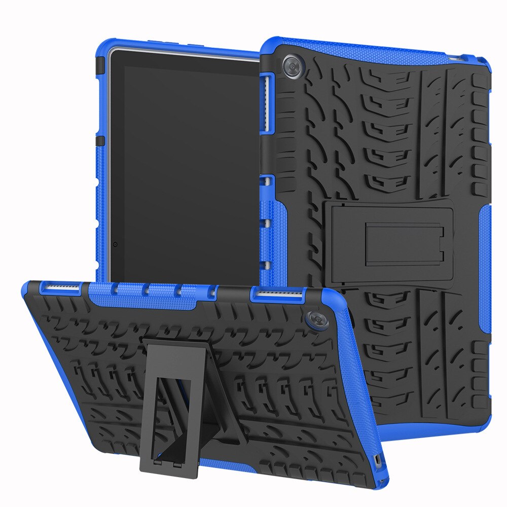 Case Huawei Mediapad M5 Lite 10.1 #เคสฝาหลังKickstand PC + TPU Hybrid กันกระแทก