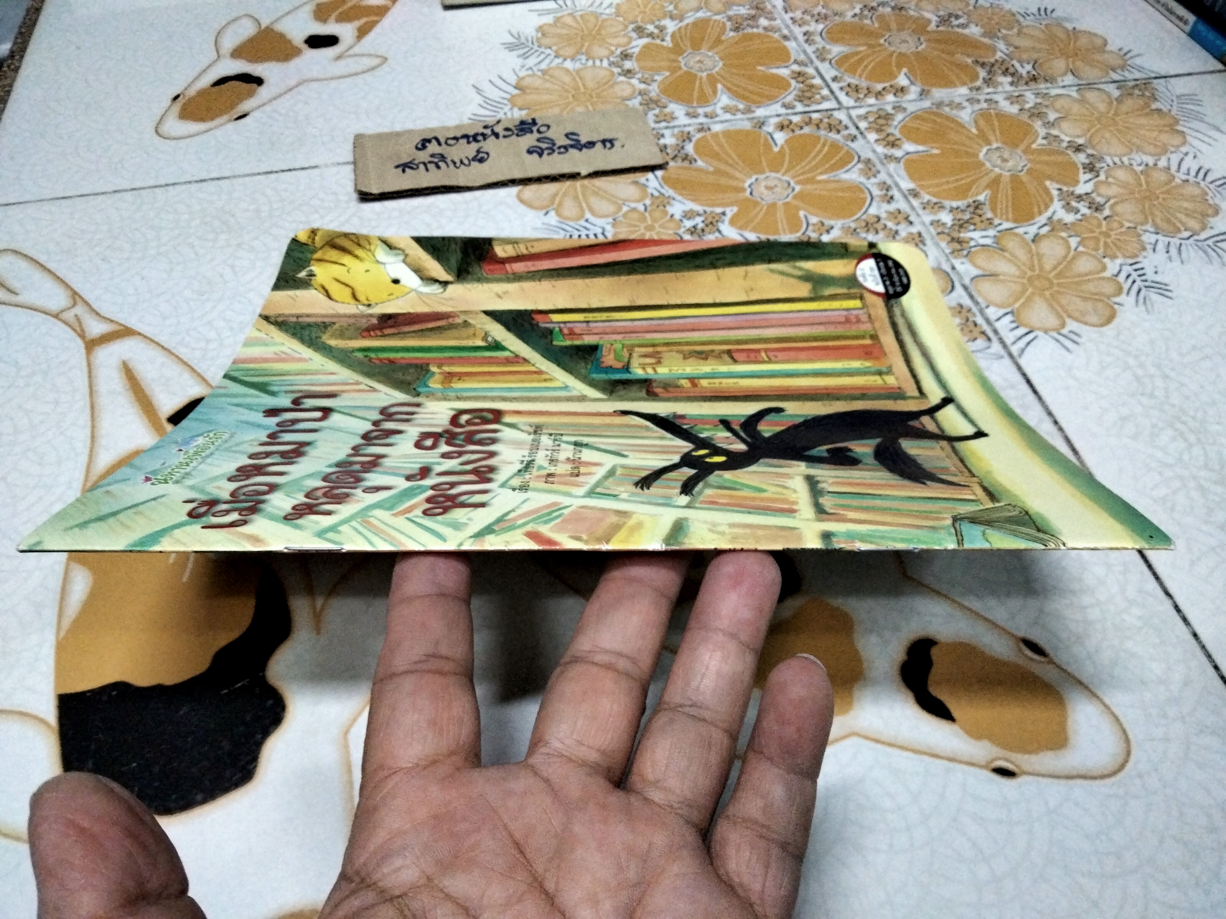 เมื่อหมาป่าหลุดมาจากหนังสือ โดย เทียร์รี่ ร็อบเบอเร็ชท์ , น้านกฮูก แปล (นิทานเพื่อนรัก)