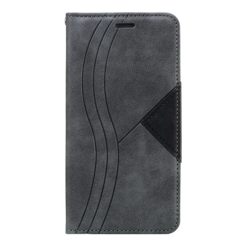 Case Xiaomi Mi Note 10 Pro #เคสฝาพับหนัง PU มีช่องเสียบ ID บัตรอื่นๆในตัว Geometric Pattern Leather Card Holder Protective