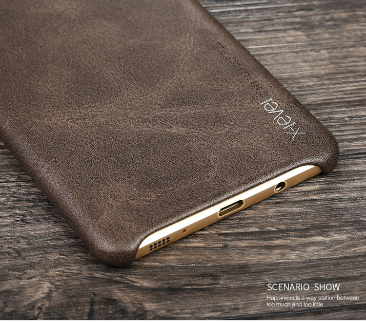 เคส Samsung Galaxy C9 Pro #เคสฝาหลัง X-LEVEL Vintage Series ซีรี่ส์ (หนัง PU + PC) คุณภาพดีราคาถูก