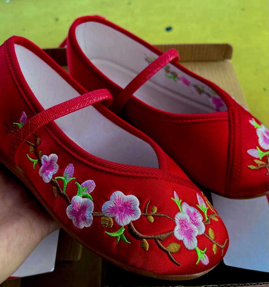 รองเท้าเด็กหญิง สไตล์จีน