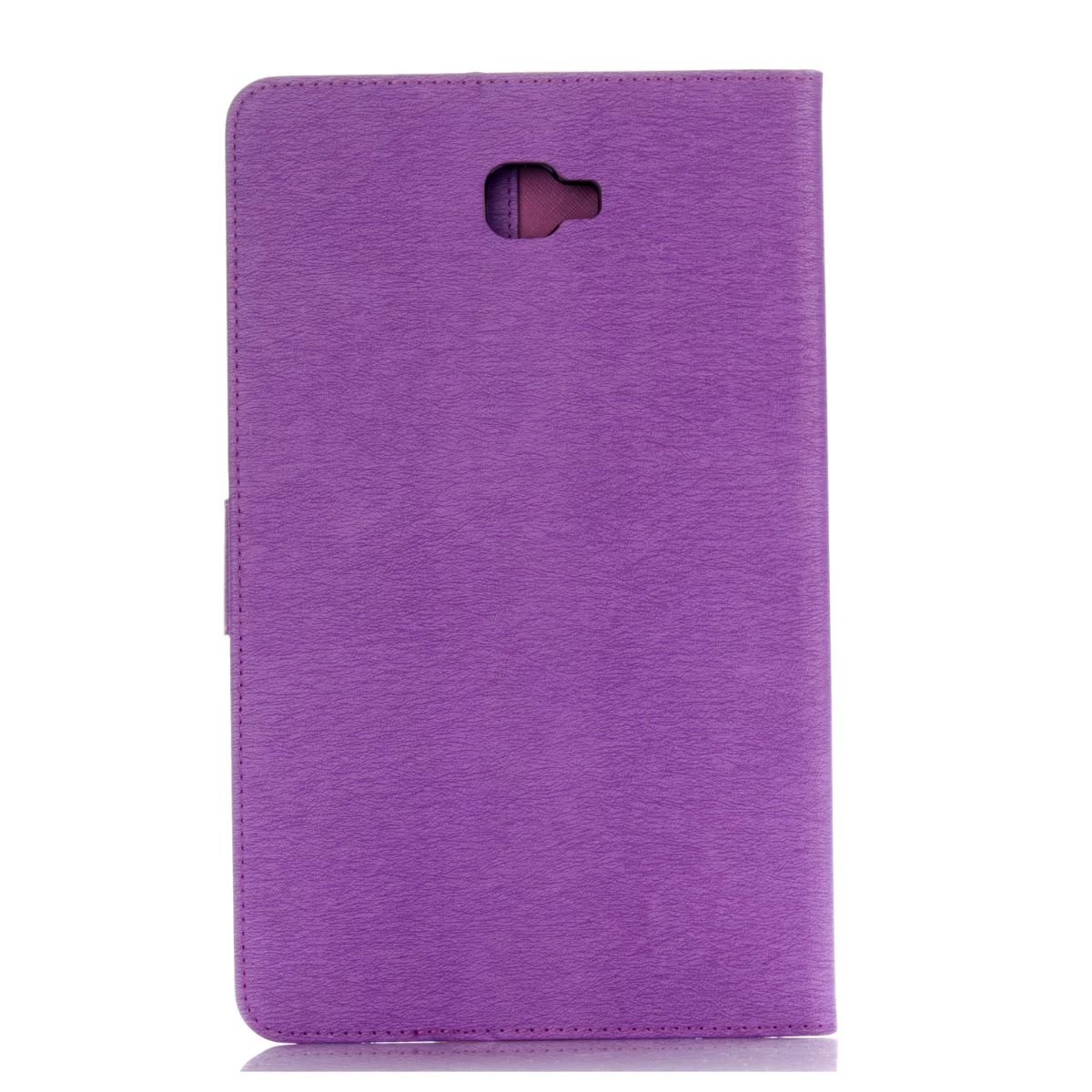 เคส Samsung Tab A 10.1 (2016) T580 T585 #เคสฝาพับแบบกระเป๋าสตางค์ลายผีเสื้อลายดอกไม้