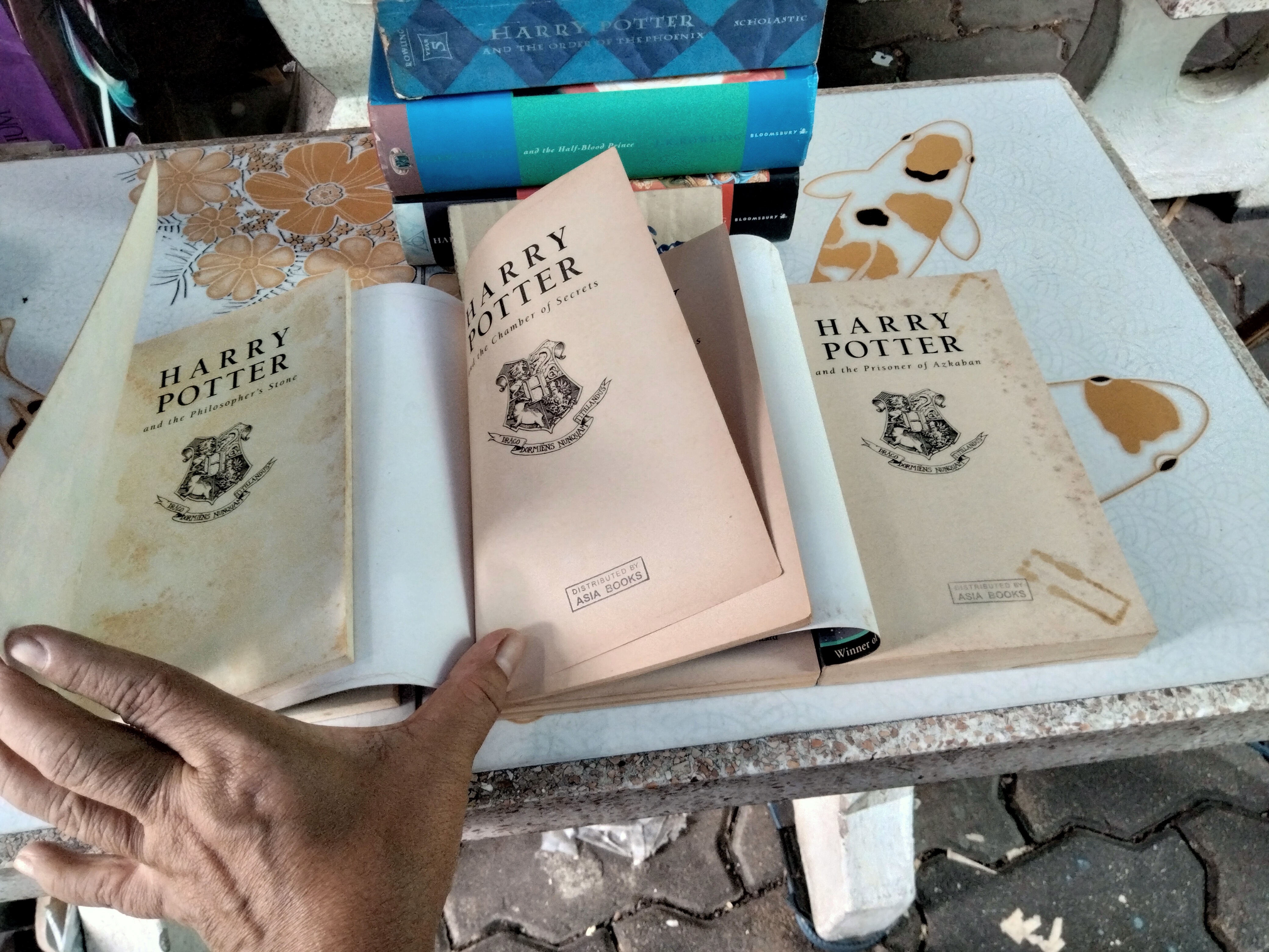 HARRY POTTER ฉบับภาษาอังกฤษ รวม 7 เล่ม (หนังสือมือสอง) **สินค้าหมด**