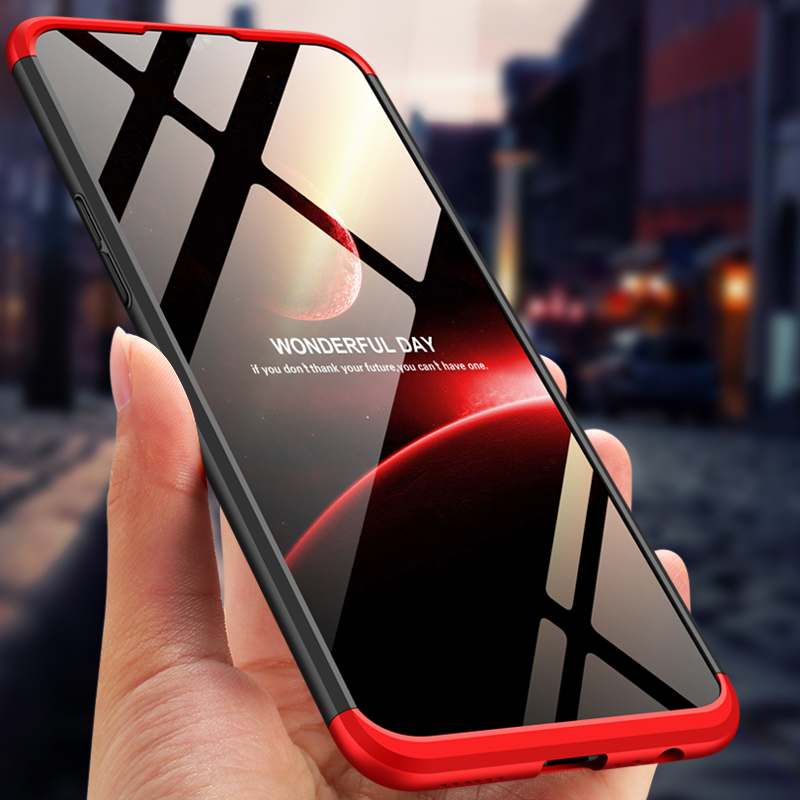 ้เคส OPPO A7 / A5s / AX5s #เคสฝาหลังพลาสติกแข็ง Detachable All-wrapped Matte แยกชิ้นได้ (สินค้าพร้อมส่ง)