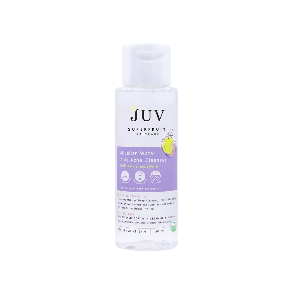 JUV Micellar Water Anti- Acne Cleanser 80ml คลีนเซอร์ จุ๊ฟ