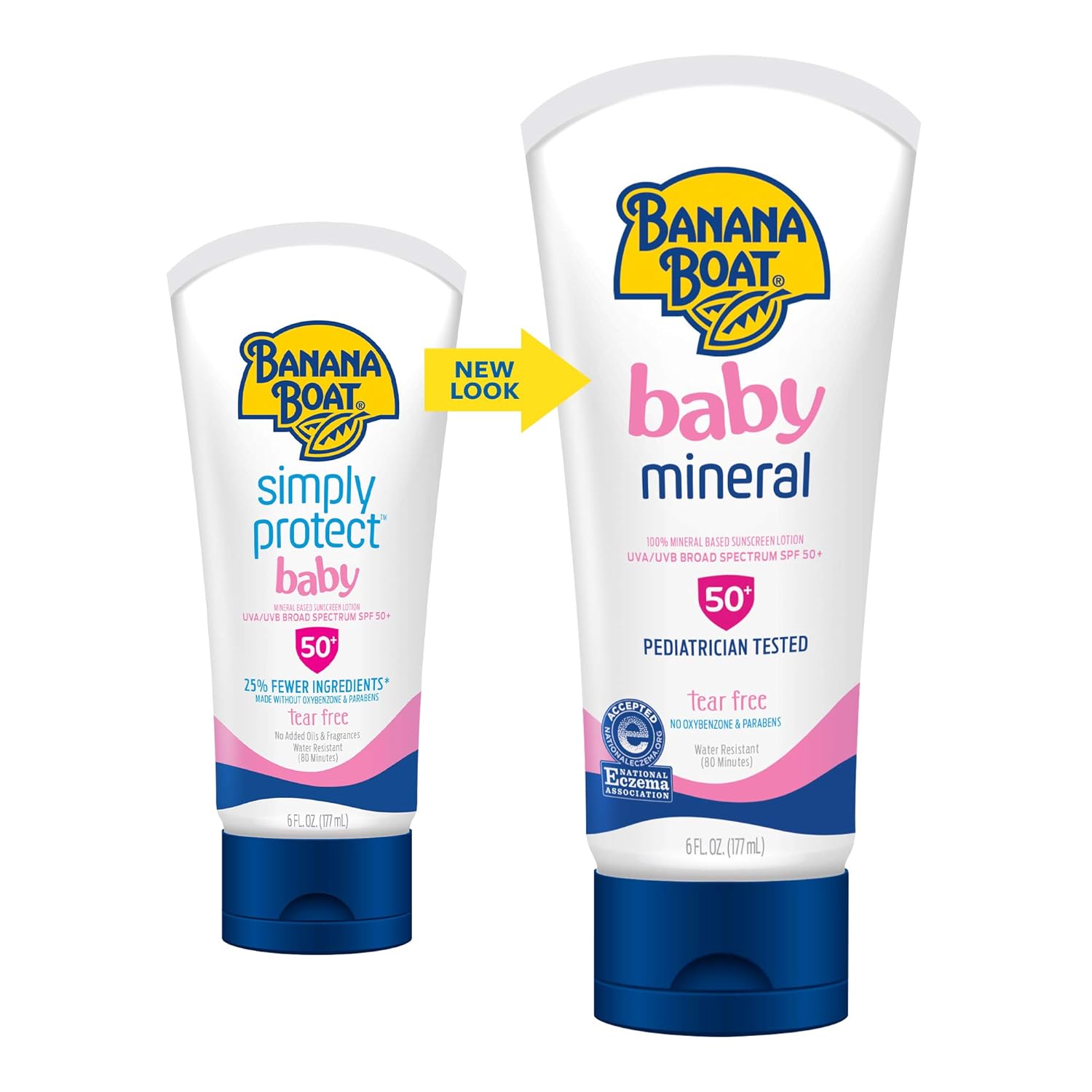 (Pre Order) Banana Boat® Baby Mineral Enriched Sunscreen Lotion Spray Stick SPF 50+ ผลิตภัณฑ์กันแดดสำหรับเด็ก
