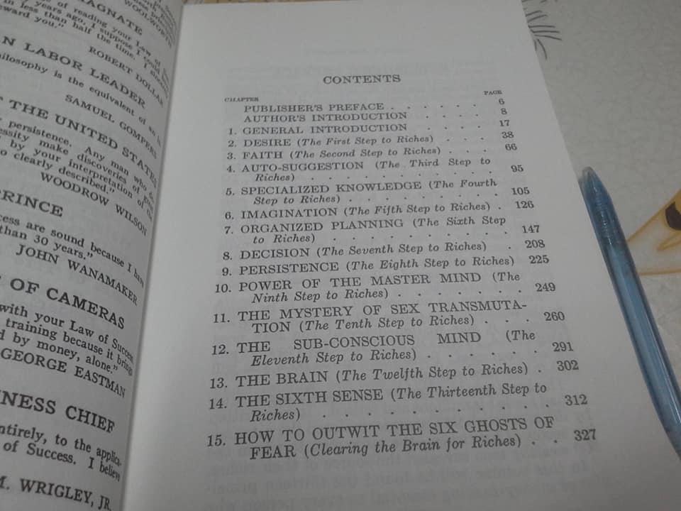 หนังสือภาษาอังกฤษ THINK AND GROW RICH (Original Unabridged Version) - NAPOLEON HILL, forward by Melvin Powers.**สินค้าหมด**