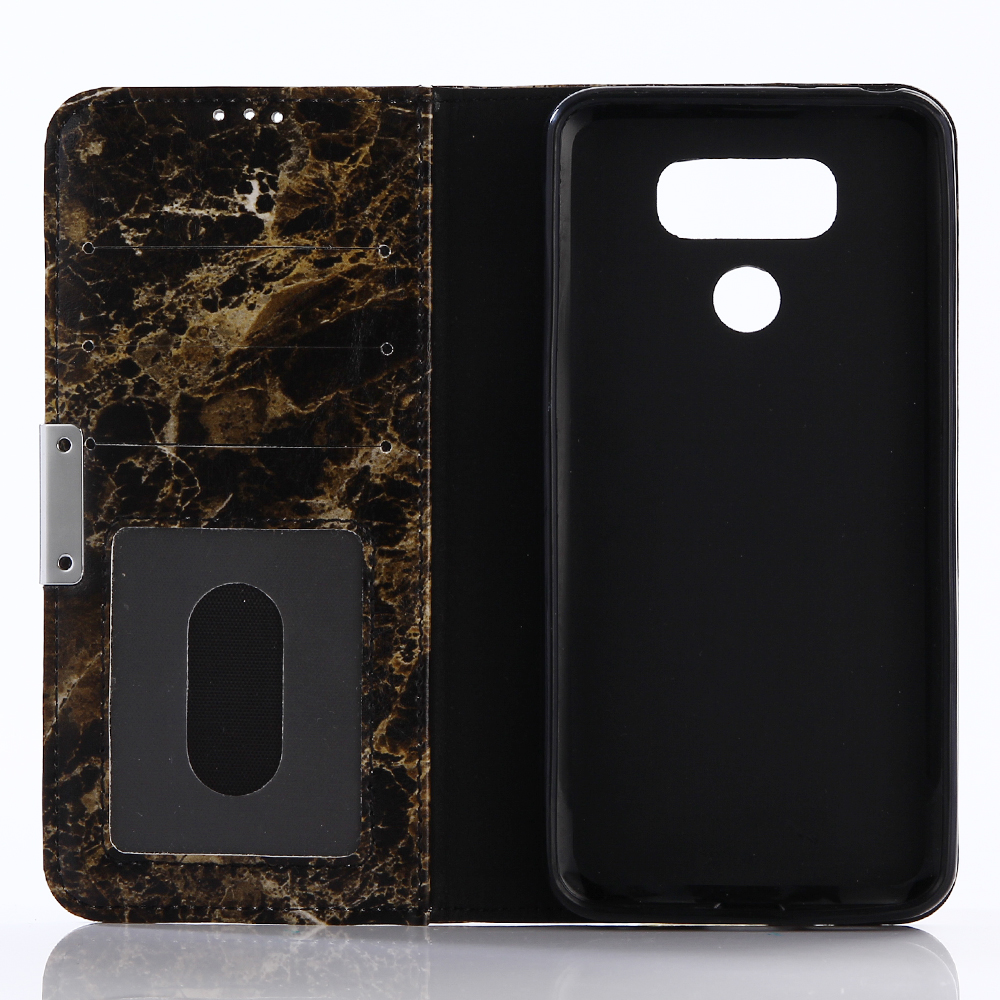 Case LG G6 #เคสสไตล์กระเป๋าสตางค์รูปแบบลายหินอ่อน สวยงามทันสมัย