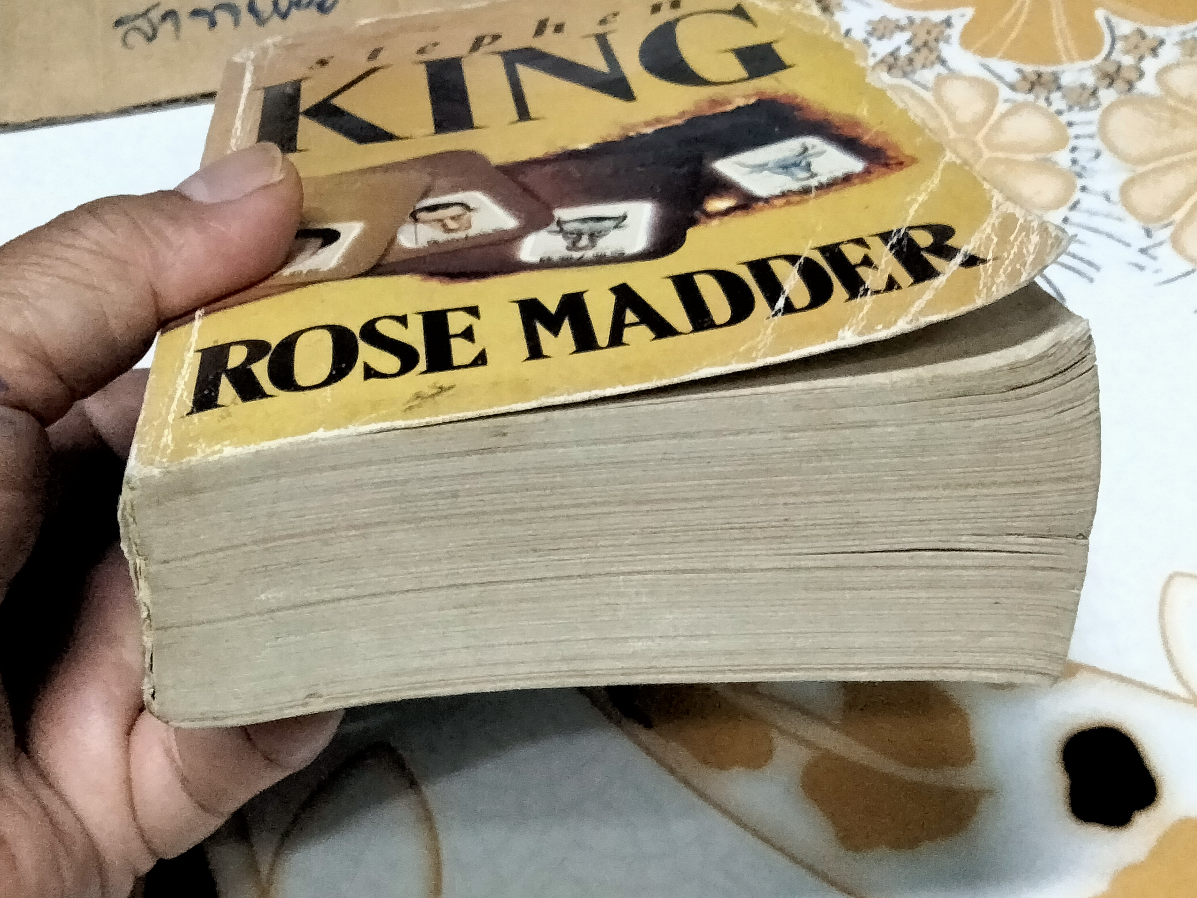 โรสแมดเดอร์ (Rose Madder) Stephen King เขียน - สุวิทย์ ขาวปลอด แปล **สินค้าหมด**