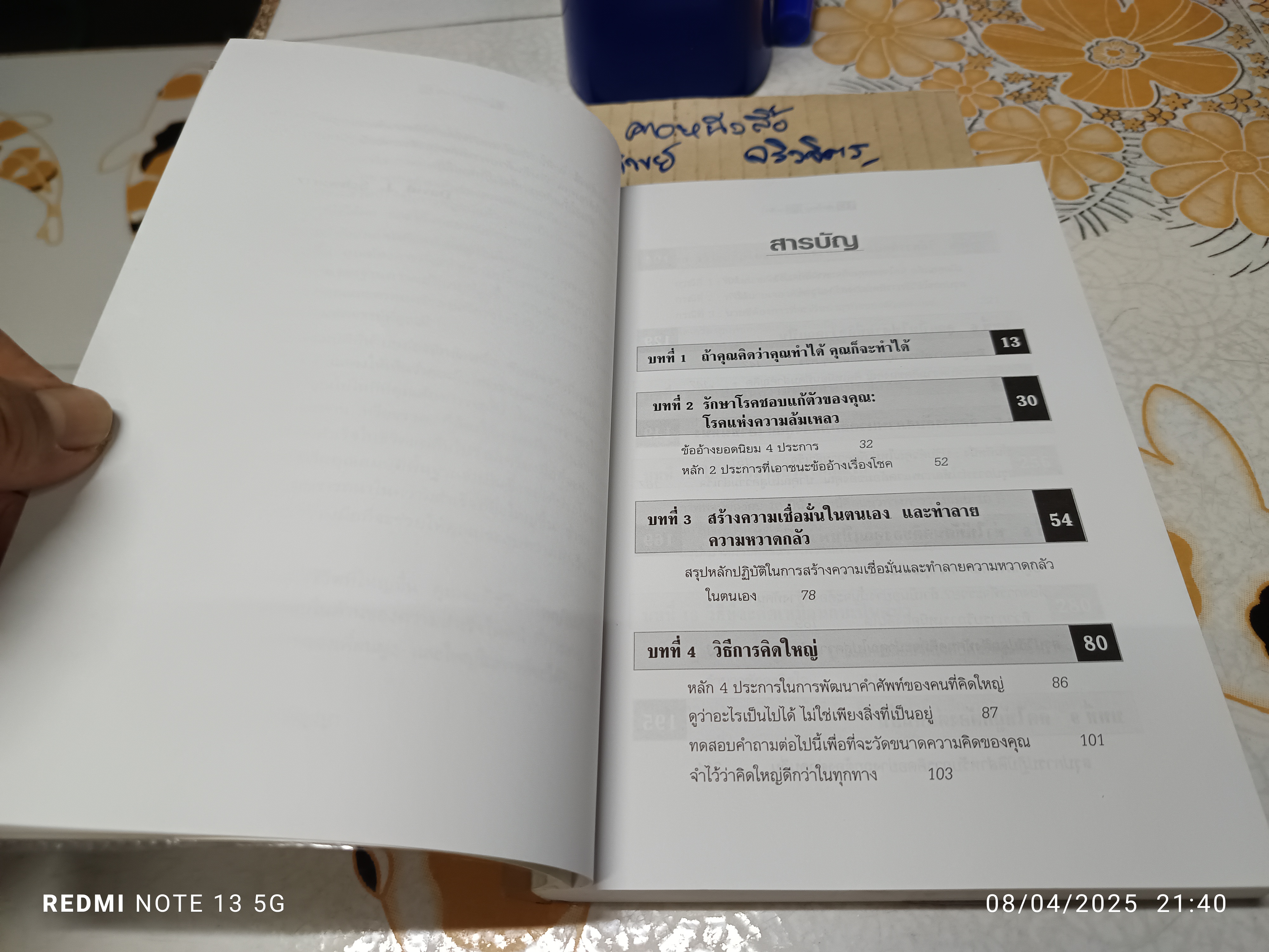 คิดใหญ่ไม่คิดเล็ก The Magic of Thinking BIG David J. Schwartz. เขียน ดร.นิเวศน์ เหมวชิรวรากร แปล (พิมพ์พ.ศ 2534)