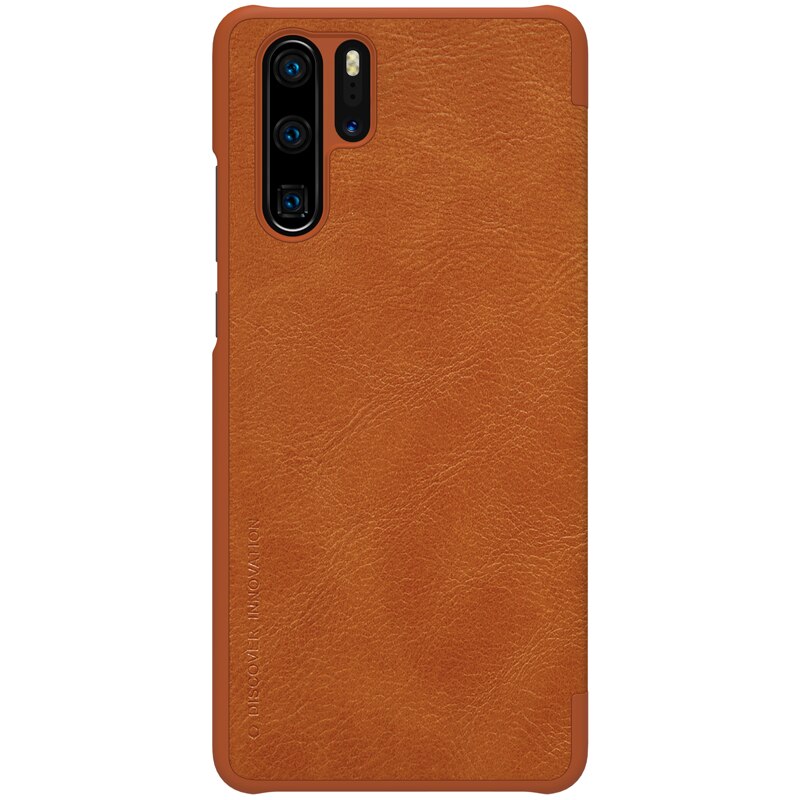 เคส Huawei P30 Pro #เคสแบบฝาพับ NILLKIN แท้รุ่น Qin Series Card Slot คุณภาพดี