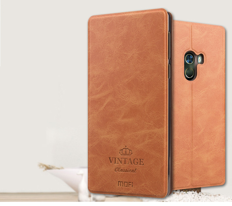 เคส Xiaomi Mi Mix #เคสฝาพับหนัง PU MOFI พับตั้งได้มีช่องใส่บัตร สวยงามทันสมัย