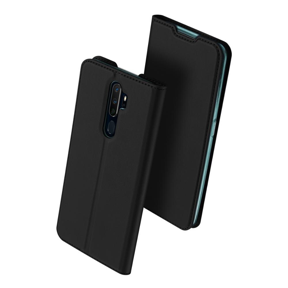 Case OPPO A9 (2020)/A5 (2020) #เคสฝาพับหนัง PU DUX DUCIS Skin Pro Series Auto-absorbed PU Leather คุณภาพดี