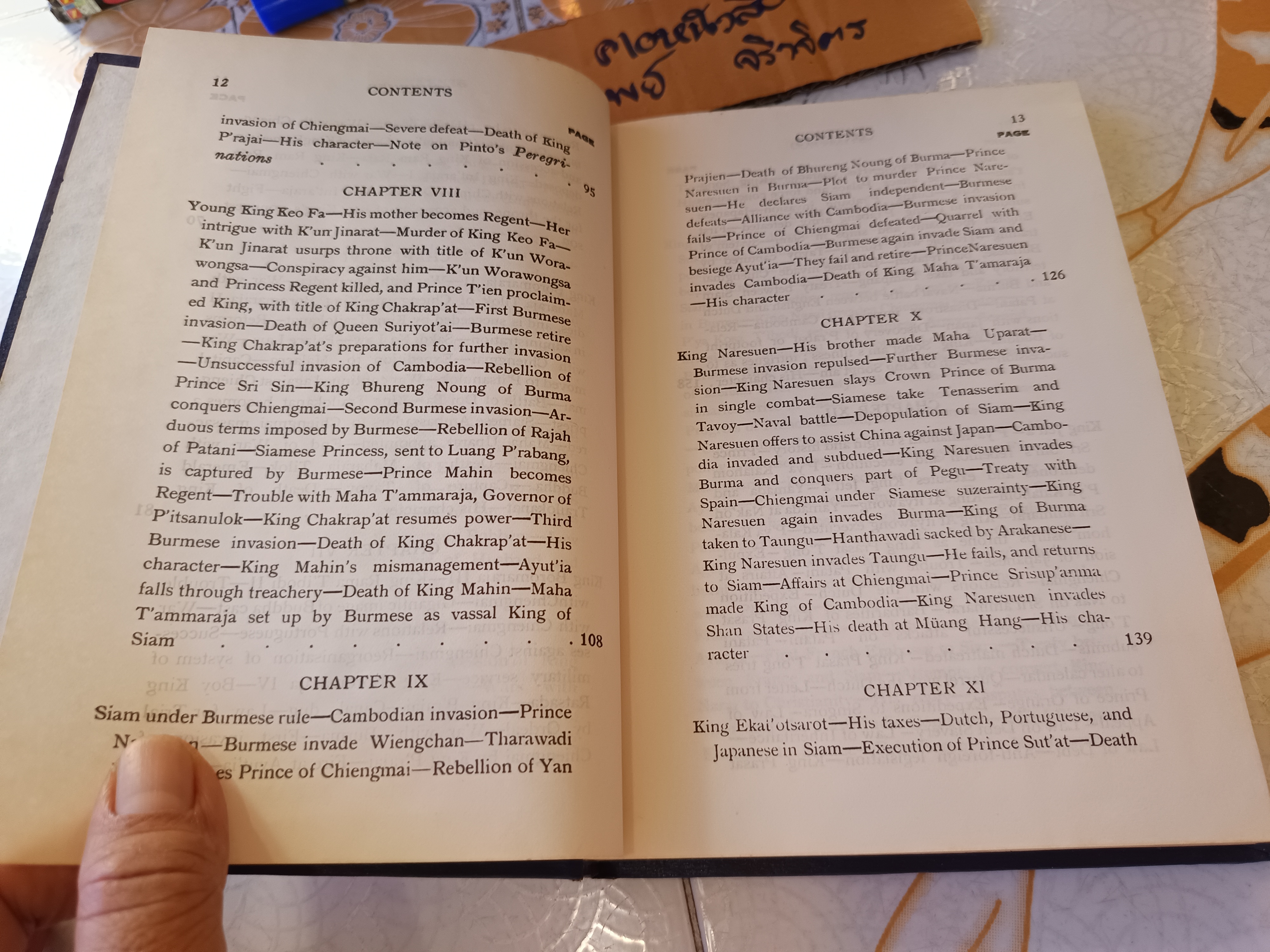 A History of Siam - W.A.R. Wood - Chalermnit Press , Bangkok , reprint 1982