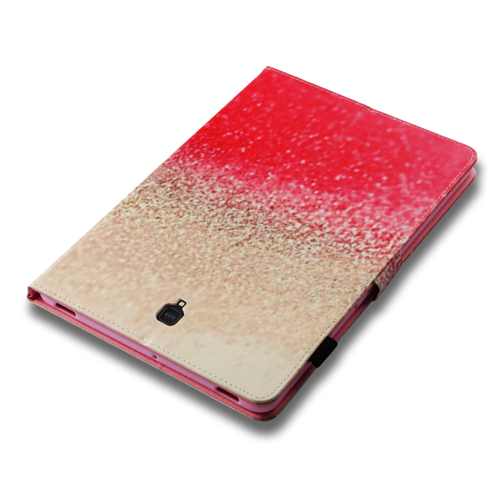 Case Samsung Galaxy Tab S4 10.5 T830 T835 #เคสฝาพับหนัง PU พิมพ์ลวดลาย Pattern Printing Wallet Stand Smart Awakening Leather