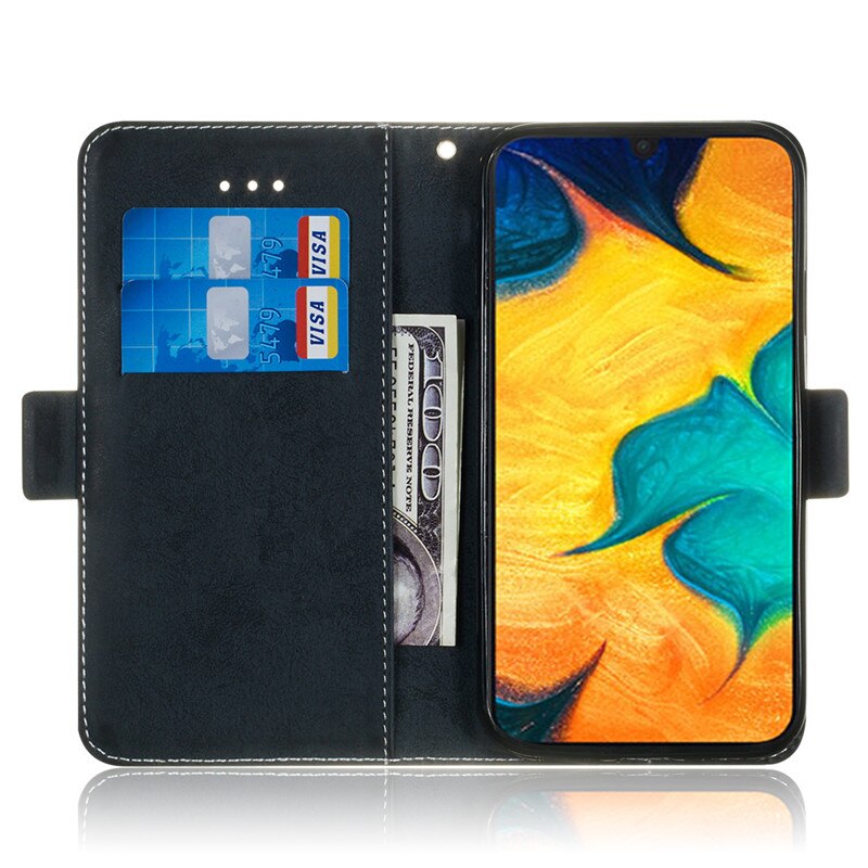 เคส Xiaomi Mi A2 Lite #เคสฝาพับแบบกระเป๋าสตางค์ Retro Style PU Leather Wallet