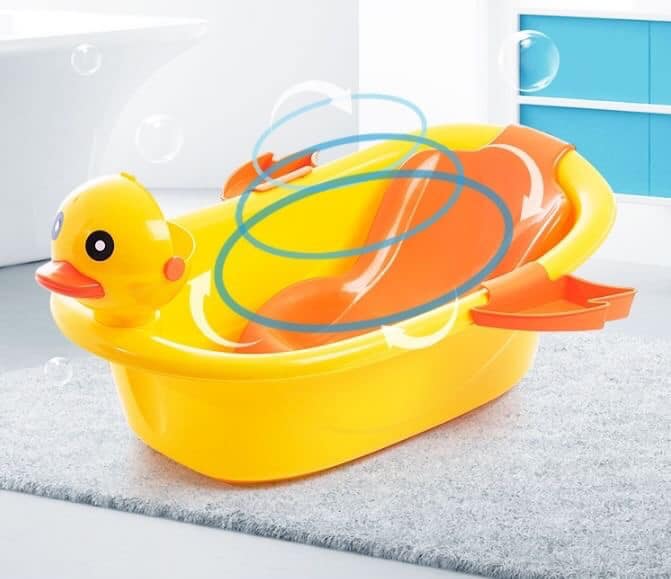 อ่างอาบน้ำเป็ด ทรงเตี้ย