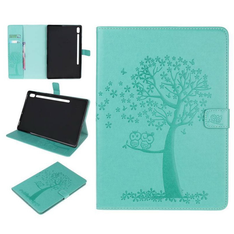 Case Samsung Galaxy Tab S7 11นิ้ว T870 T875 #เคสฝาพับหนัง PU พิมพ์ลาย Imprinted PU Leather Cover